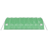 Greenhouse with Steel Frame Green 48 m 8x6x2.85 m 3188107