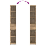 Bathroom Cabinet Artisan Oak 30 x 33 x 190 cm Engineered Wood 890759