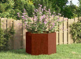 Planter Rusty 40x40x45 cm Corten Steel 823674