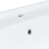 Bathroom Sink White 71x48x19.5 cm Rectangular Ceramic 153710