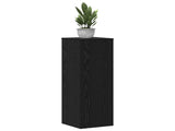 Plant Stand 2 pcs Black Oak 33 x 33 x 100 cm Engineered Wood 3365606