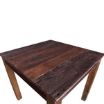 ZNTS Dining Table Mixed Recycled Wood 82x80x76 cm 244495