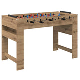 Foosball Table Artisan Oak 125 x 60.5 x 80 cm Engineered Wood 858892