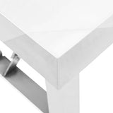 Kitchen Folding Work Table 85x60x80 cm Stainless Steel 326156