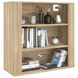 Wall Cabinet Sonoma Oak 80x33x80 cm Engineered Wood 816595