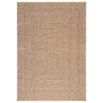 ZNTS Rug 140x200 cm Jute Look Indoor and Outdoor 364832