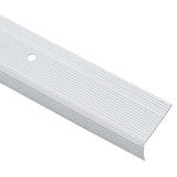 Stair Nosings 30 pcs Silver 67 x 3 x 2 cm Aluminium 4013470