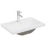 ZNTS Bathroom Sink Cabinet with Built-in Basin and Faucet Concrete Grey 3324889