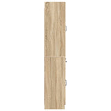 Cabinet Set 2 pcs Sonoma Oak Engineered Wood 3416990