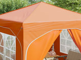 Pop-up Party Tent 192 x 192 x 245 cm Orange 42019844