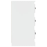 Sideboards 2 pcs White Engineered Wood 3185239