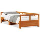 Daybed without Mattress Wax Brown 90x190 cm Solid Wood Pine 854957