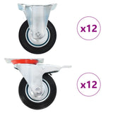 24 pcs Casters 100 mm 278044