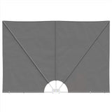 Balcony Privacy Screen 240 x 160 cm Polyester Rectangular 42037150