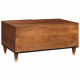 Coffee Table 80 x 50 x 40 cm Solid Mango Wood 4018884