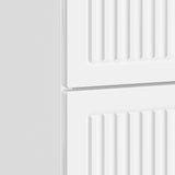 Bedside Cabinet High Gloss White 62 x 34.5 x 47.5 cm 893859