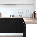 Hanging Cabinet Black Oak 75.5 x 75.5 x 80.5 cm Engineered Wood 863287