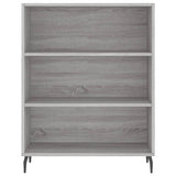 Highboard Grey Sonoma 69.5x34x180 cm Engineered Wood 3196089