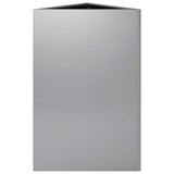 Garden Planters 2 pcs Triangular 50x43x75 cm Galvanized Steel 851182