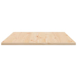 ZNTS Table Tops 3 pcs 80x53x1.7 cm Rectangular Solid Wood Pine 847420