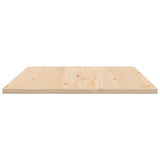 ZNTS Table Tops 3 pcs 80x53x1.7 cm Rectangular Solid Wood Pine 847420