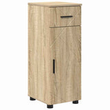 Bathroom Furniture Set 4 pcs Sonoma Oak Engineered wood & Metal 3392975