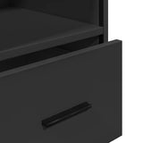 Bathroom Cabinet Black 35x37.5x100 cm Engineered Wood 849249