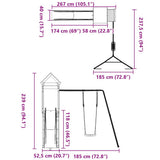 Outdoor Playset Solid Wood Douglas 3279101