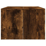 Coffee Table Smoked Oak 102x50x36 cm Engineered Wood 823371