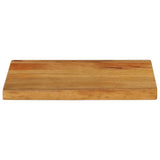 Table Top Live Edge 60x40x3.8 cm Solid Wood Mango 370584