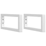 Basin Shelf Wall Mounted Steel and Solid Wood Oak 3302576