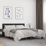 Bed Frame without Mattress Black 160x200 cm 3280182