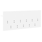 Wall-Mounted Coat Rack White 100 x 40 x 12 cm Engineered wood 874443