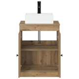 Bathroom Furniture Set Artisan Oak Engineered Wood 3404257
