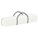 Folding Party Tent with Sidewalls White 3x3 m 93524