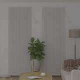 Venetian Blinds Height Adjustable White 220 x 80 cm Aluminium 42006018