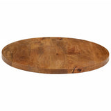 Table Top 60x2.5 cm Round Solid Wood Mango 370074