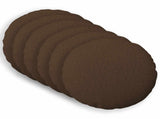 Cushion with Pillow HEERLEN 6 pcs Brown Fabric 929646