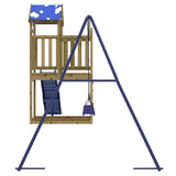 Outdoor Playset Impregnated Wood Pine 3279189