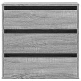 Corner Chest of Drawers Grey Sonoma 60x41x58 cm Engineered Wood 852848