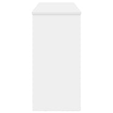 Keyboard Stand White 120 x 32 x 64 cm Engineered Wood 899487