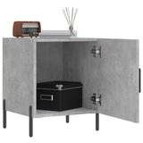 Bedside Cabinets 2 pcs Concrete Grey 40x40x50 cm Engineered Wood 827589
