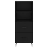 Sideboard Black 34.5x34x90 cm Engineered Wood 828685