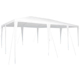 Party Tent White 600 x 400 x 266 cm Polyethylene and Steel 42003429