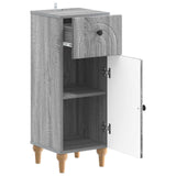 Bathroom Storage Cainet ALKMAAR Grey Sonoma 30 x 31 x 80 cm 896171