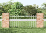 Fence Element ASSEN White 170 x 80 cm Steel 42003926