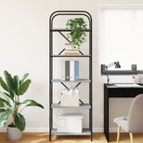Bookshelf Grey Sonoma 60 x 30 x 183 cm Engineered wood 879854
