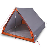 Camping Tent A-Frame 2-Person Grey Waterproof 94757
