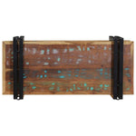 ZNTS Wall Shelf Multicolour Solid Wood Reclaimed 4017483