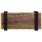 ZNTS Wall Shelf Multicolour Solid Wood Reclaimed 4017483